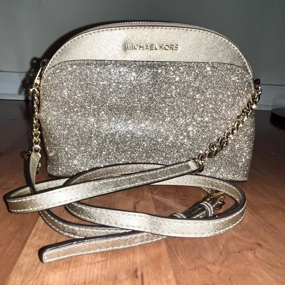 Michael Kors Glittering Gold Women's Bag - Picture 5 of 11